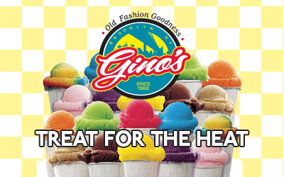 Gino's Orginial Italian Ices from Brooklyn available in Las Vegas